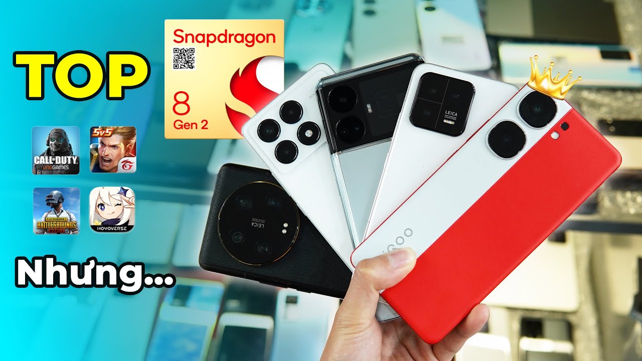 Điện thoại chip Snapdragon 8 Gen 4